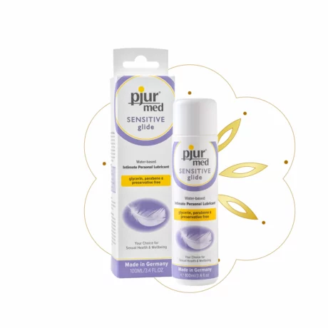 Lubrifiant intime à base d'eau de Pjur Med Sensitive